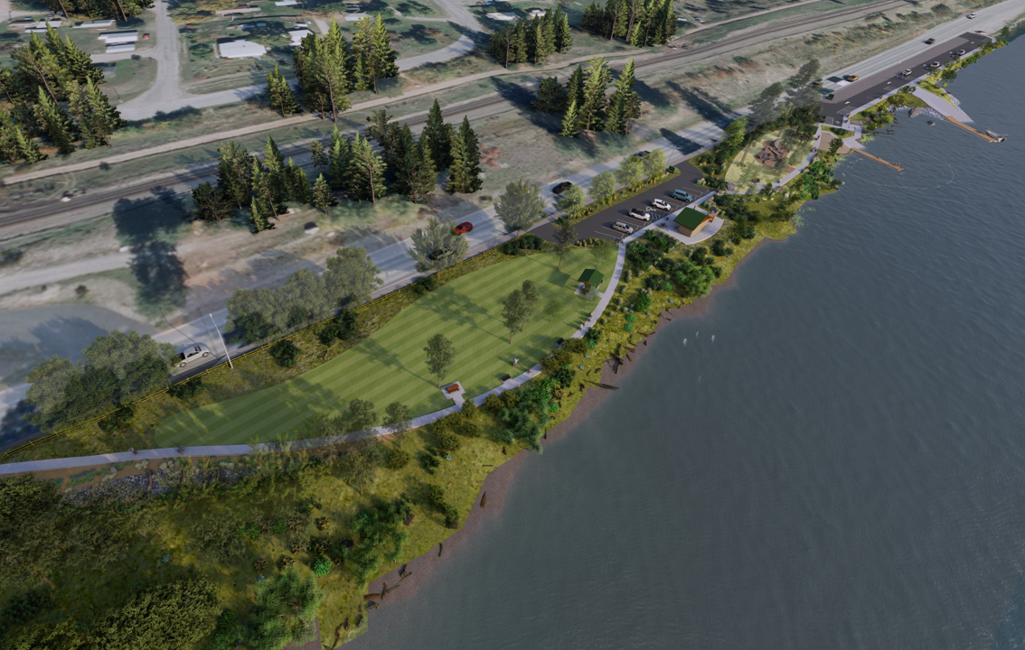 Wild Goose Landing Upgrades Entire Park Redering